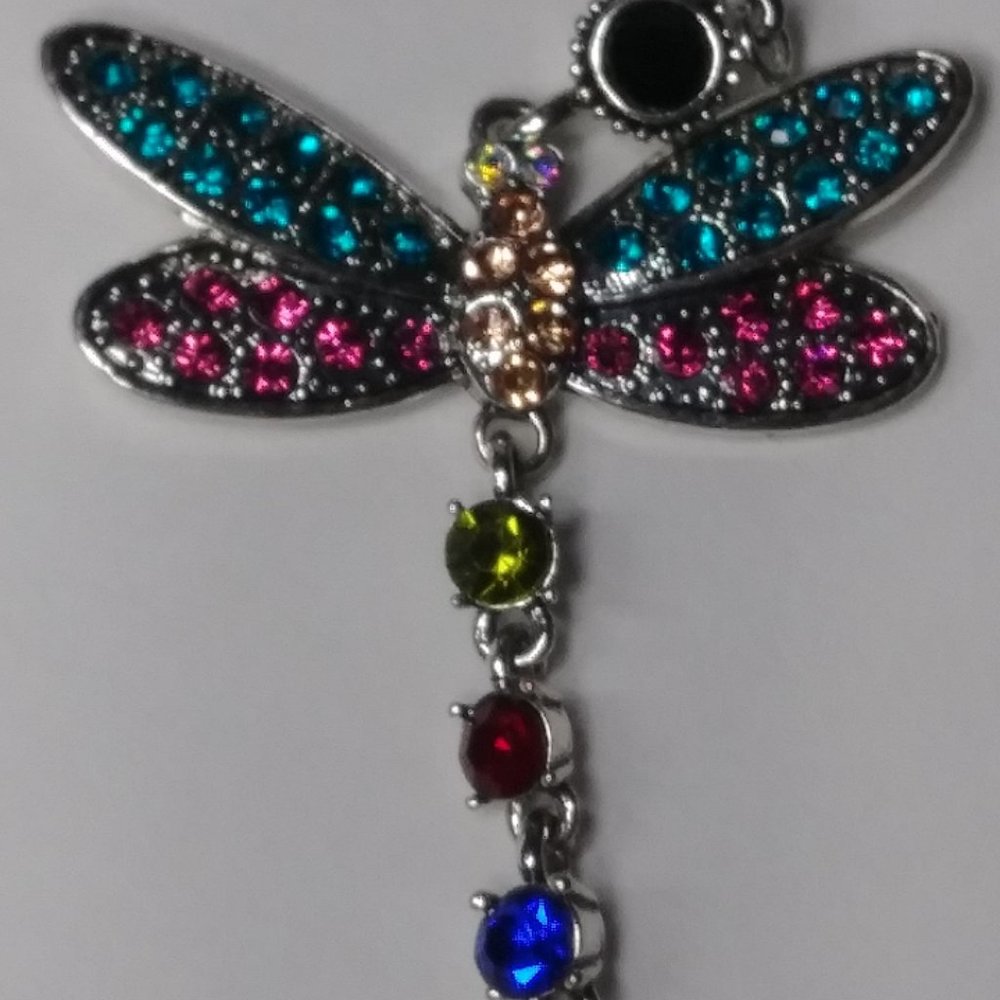 Gorgeous Colorful Dragonfly Earrings